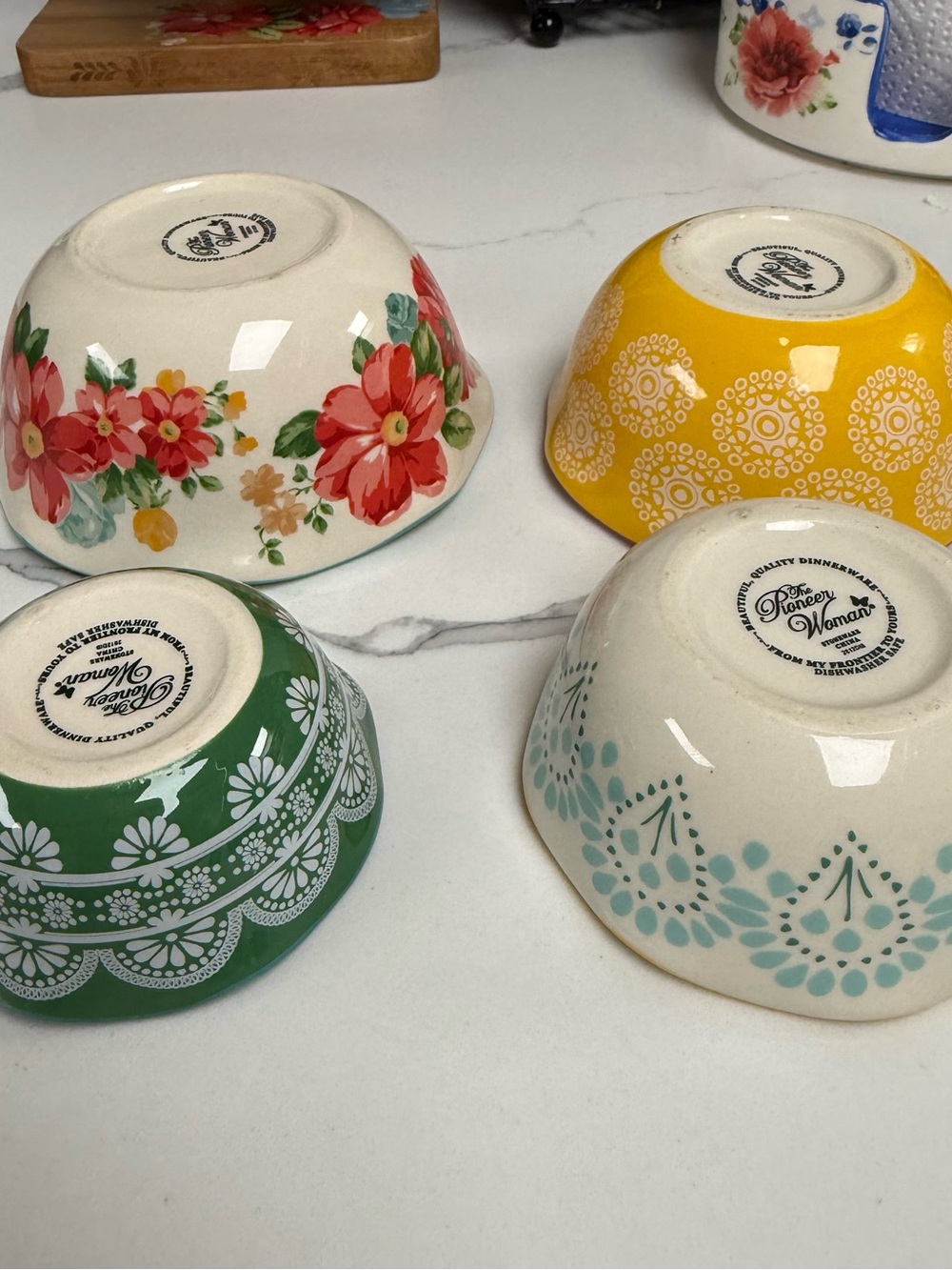 Pioneer Woman Vintage Floral Measuring Cups